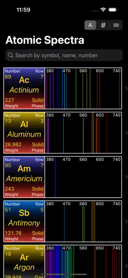 Game screenshot Atomic Spectra apk