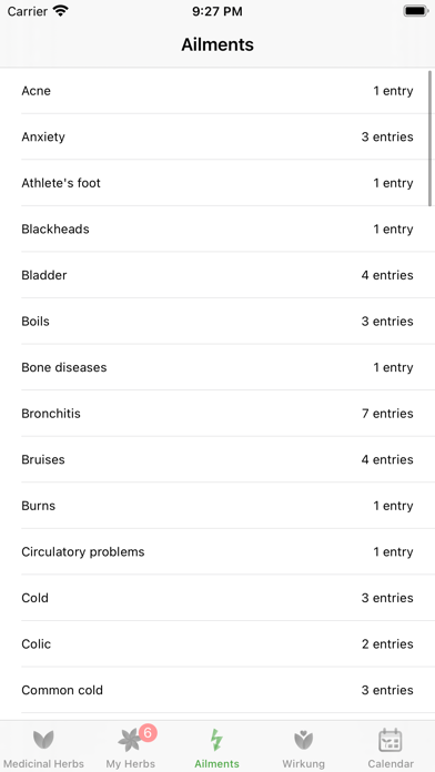 Medicinal Herbs Info Screenshot