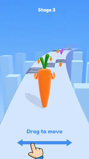 Veggie Run - 3D screenshot 1