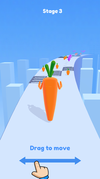 Veggie Run - 3D Screenshot