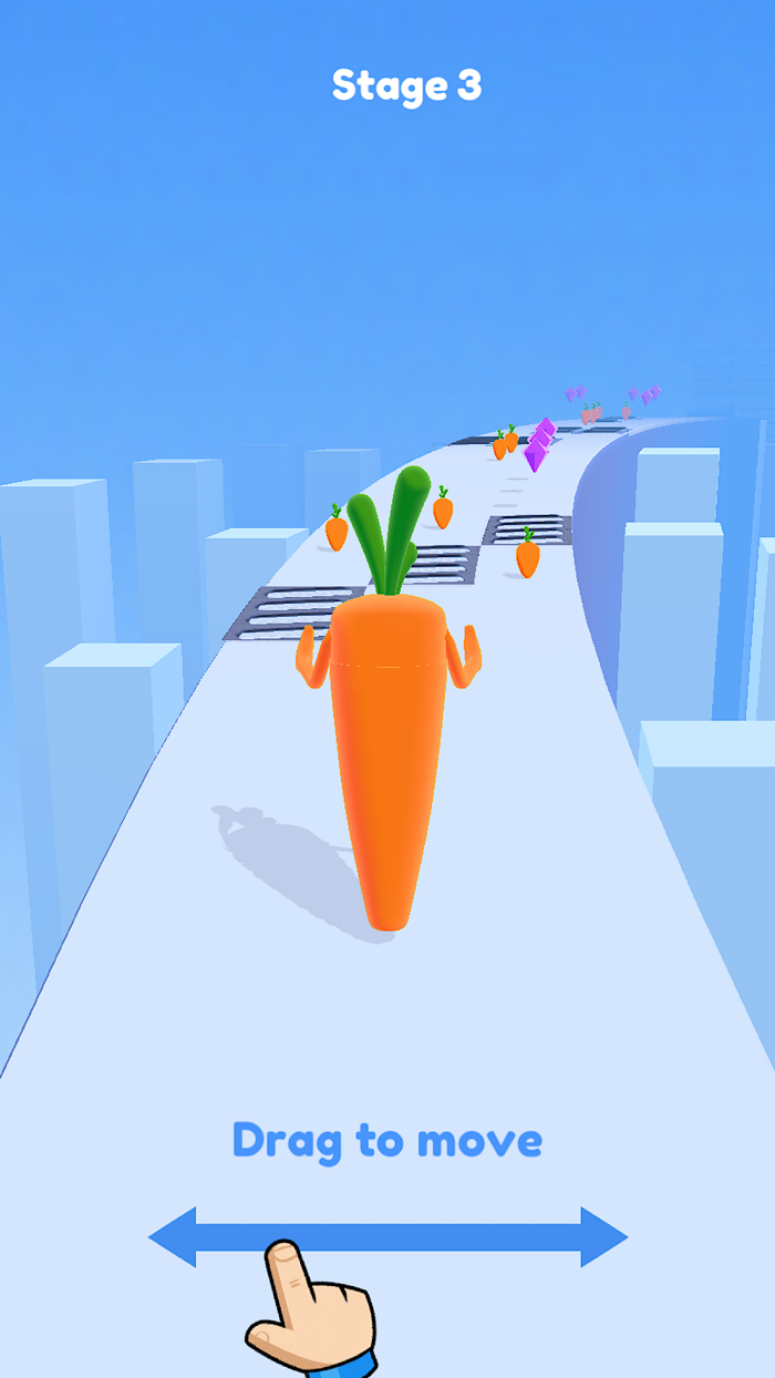 Veggie Run - 3D