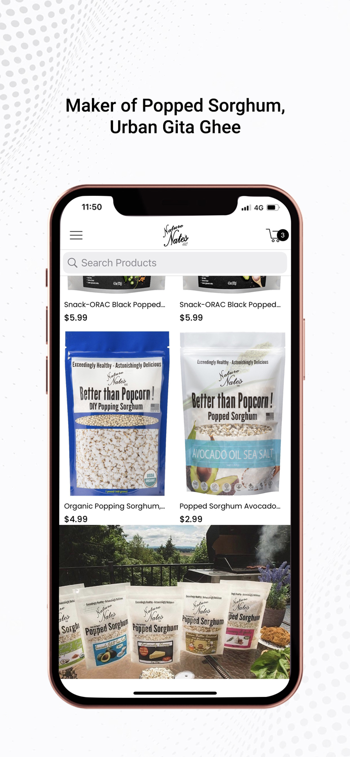 Nature Nates LLC Popped Sorgh