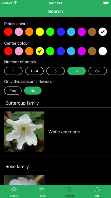 Mobile Flora - Wild Flowers Screenshot