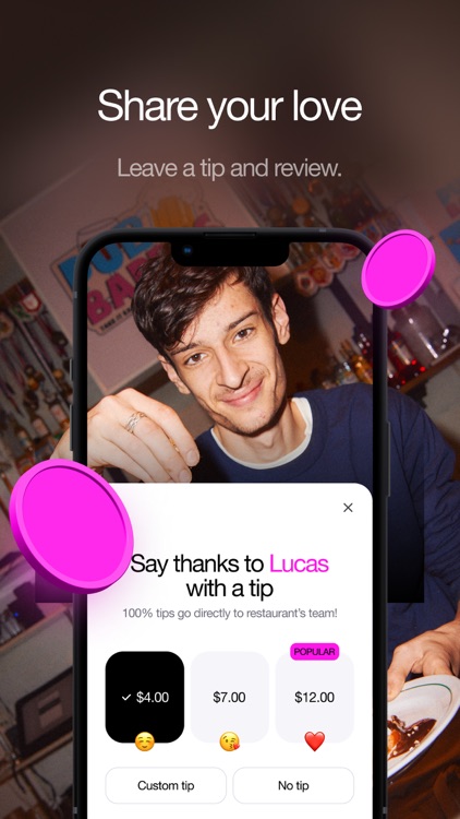 sunday - Pay in restaurants screenshot-3