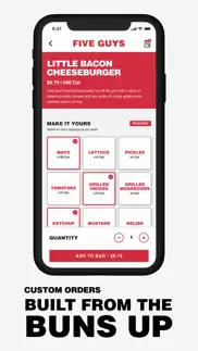 five guys burgers & fries iphone screenshot 4