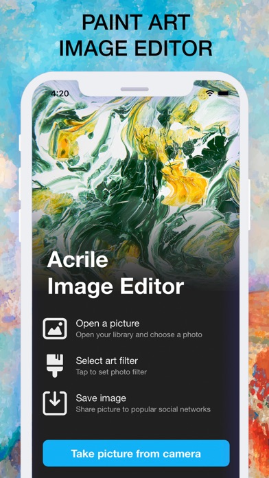 Acrile: Art Photo Editor Screenshot