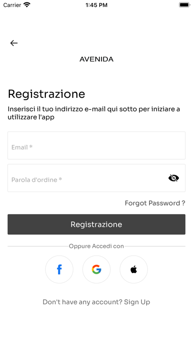 AVENIDASHOP Screenshot