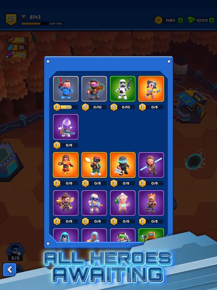 Space Heroes Epic Galaxy RPG