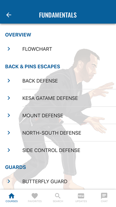 BJJFlowCharts Screenshot