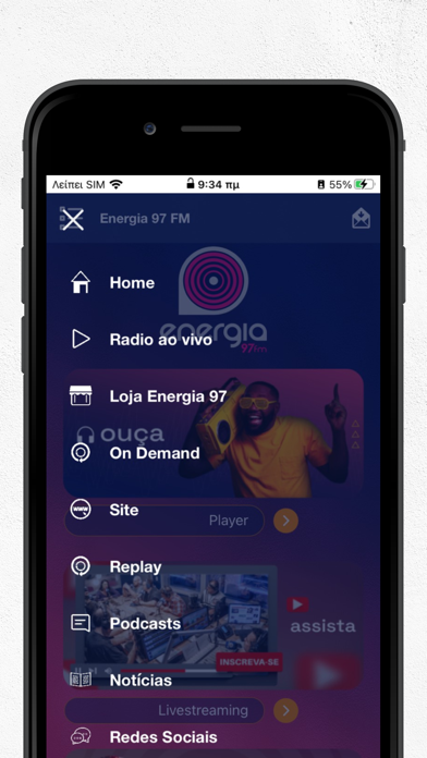 ENERGIA 97 FM app Screenshot