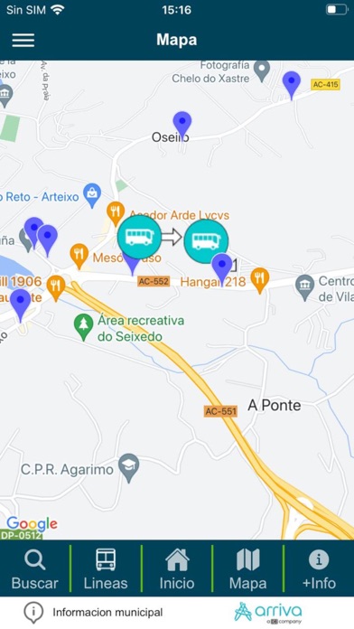 Arriva - Arteixo Screenshot