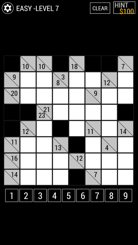 #4. Kakuro Puzzle (iOS) 来自: Hieu Hoang