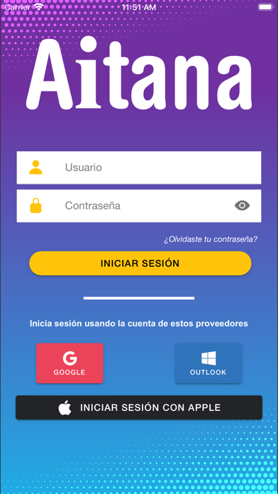 Aitana Field Service Screenshot