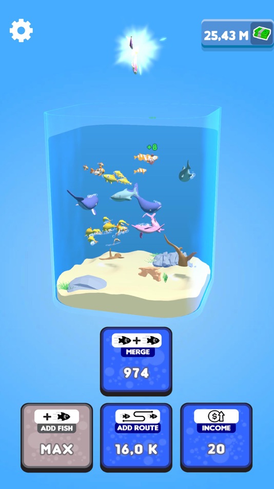 #2. FlockOfFish (iOS) 由: Cosmo4 Bilim Sanat Teknoloji