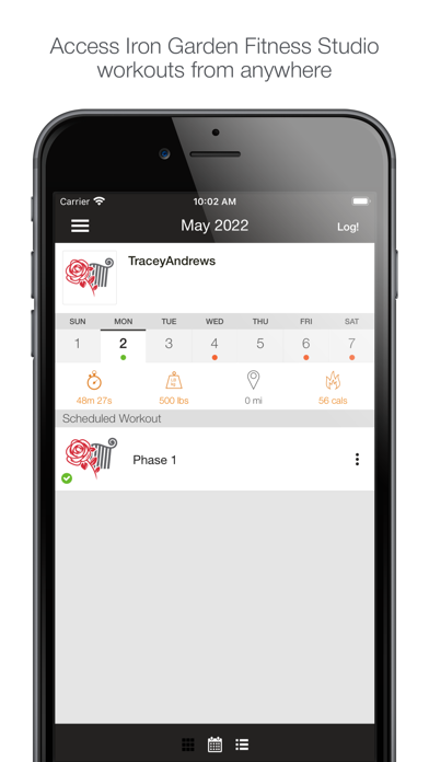 Iron Garden Fitness Studio Screenshot