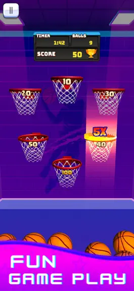 Game screenshot Real Money Basketball Skillz apk