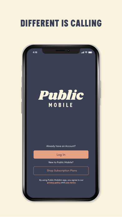 Public Mobile Screenshot