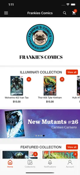 Game screenshot Frankie's Comics mod apk