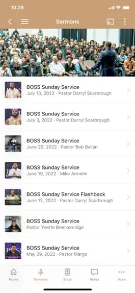 Game screenshot BOSS Church App apk