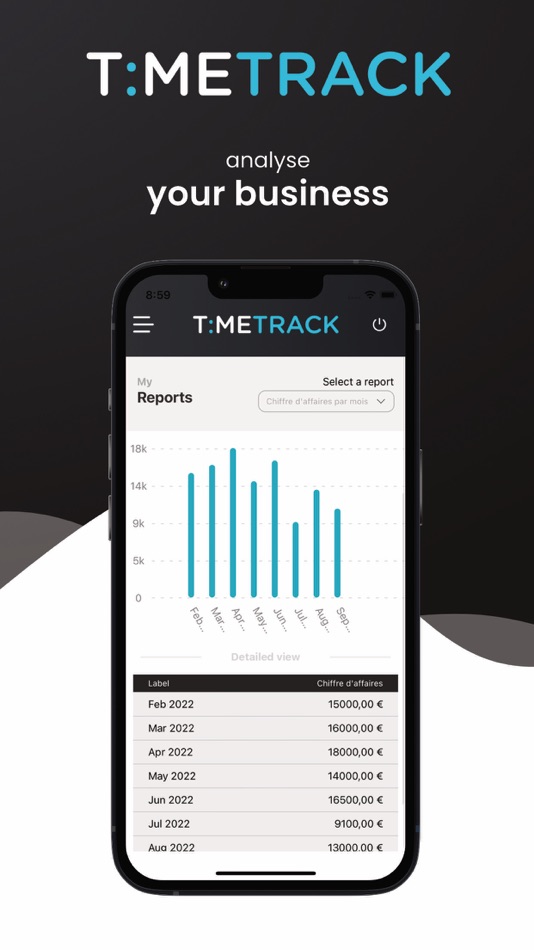 #4. Timetrack Mobile (iOS) 由: Brainmade Solutions srl