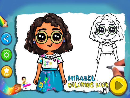 Screenshot #4 pour Mirabel Coloring Book