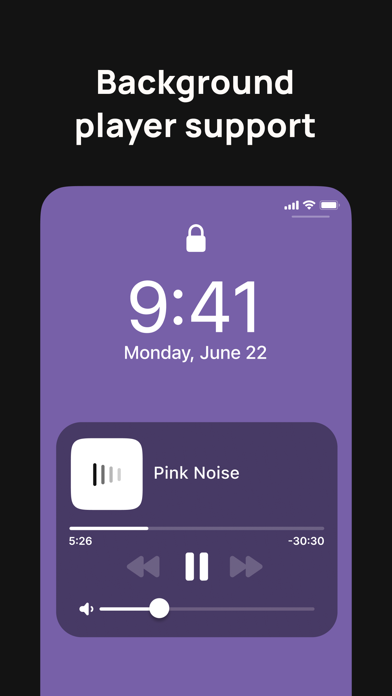 ADHD White Noise + Brown, Pink Screenshot