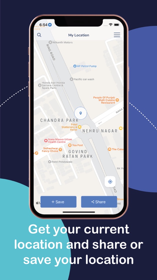 #1. My Locations: Share Location (iOS) Podle: Trupti Parsaniya