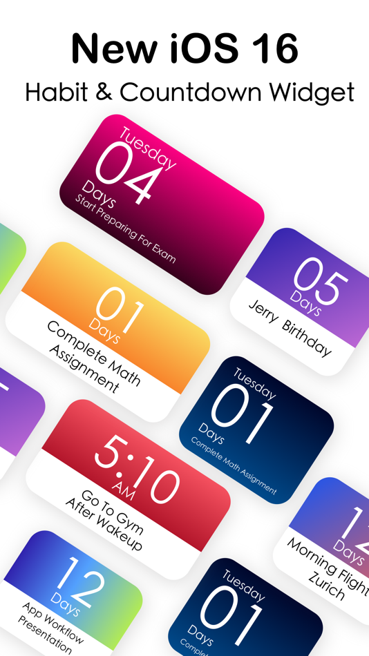 #4. CountDown Widget - Pro wedges (iOS) 게시자: Amit Verma