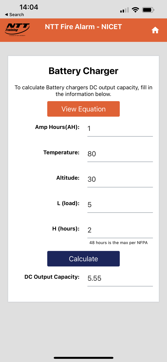 NTT Fire Alarm Code Assistant