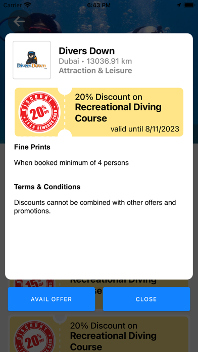 IFZA Rewards Screenshot