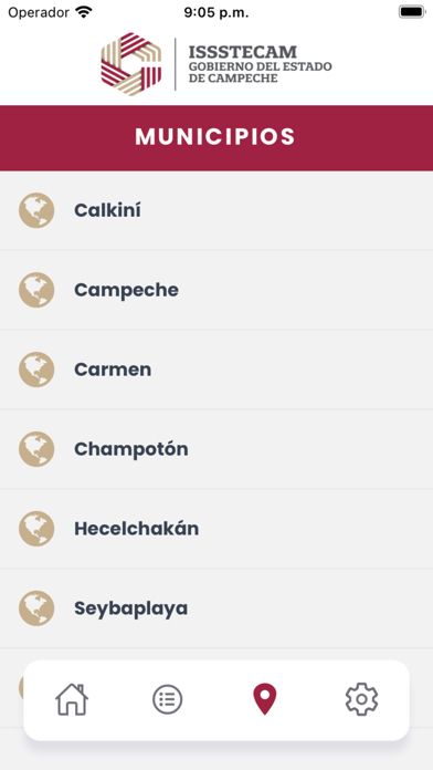 Descuentos ISSSTECAM Screenshot