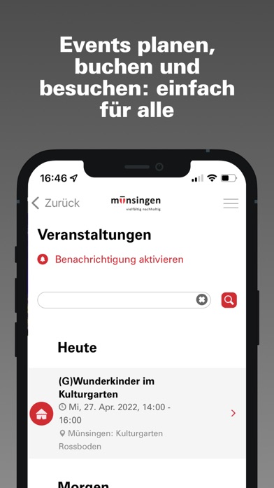 Gemeinde Münsingen Screenshot