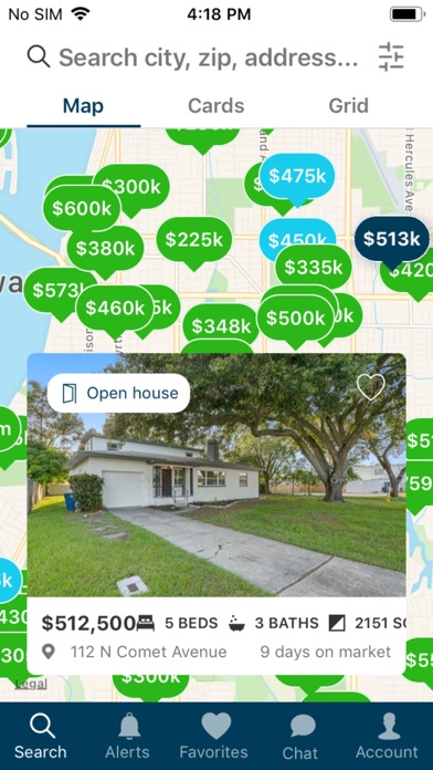 Tampa Home Finder Screenshot