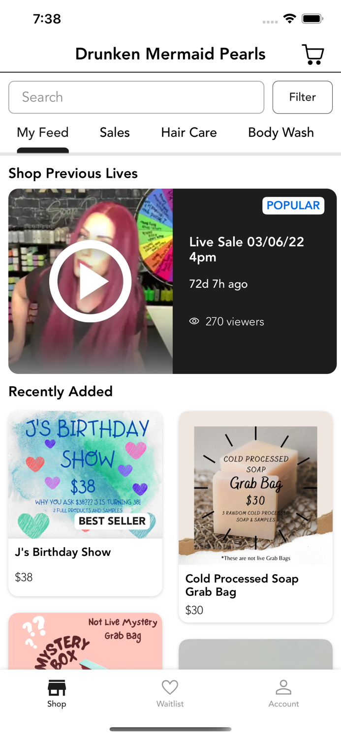 Drunken Mermaid Pearls