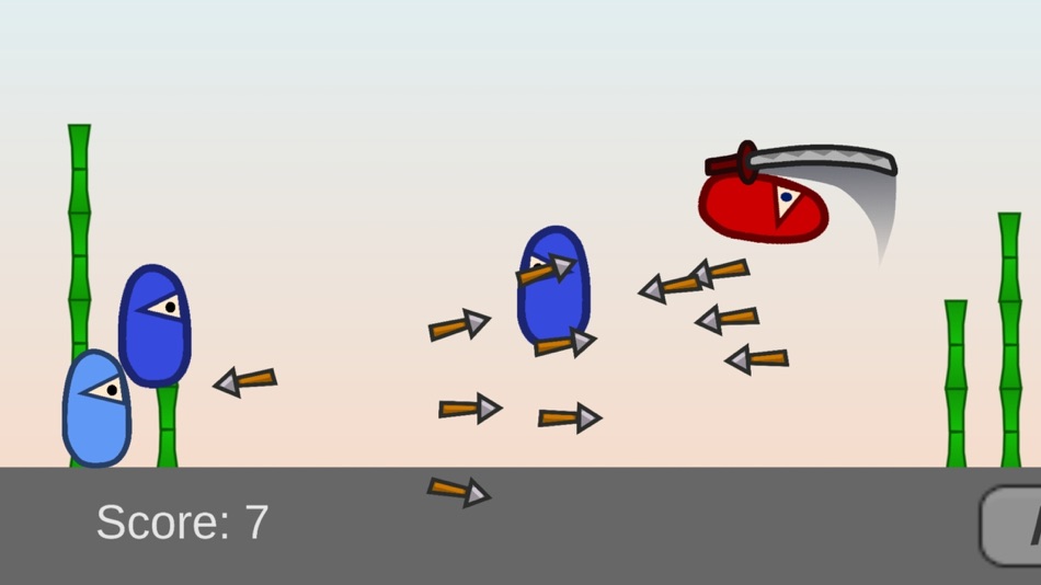 #4. The Bouncy Ninja (iOS) 由: William Clayton