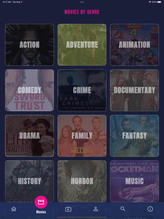 MSDB - Movies and TV Shows Guide