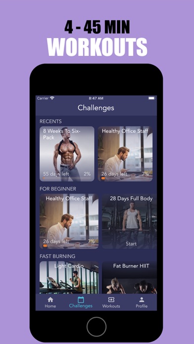 Workout At Home: No Equipment Screenshot