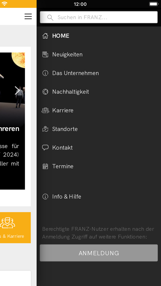 #2. FRANZ App (iOS) Podle: HELLA Sonnen- und Wetterschutztechnik GmbH