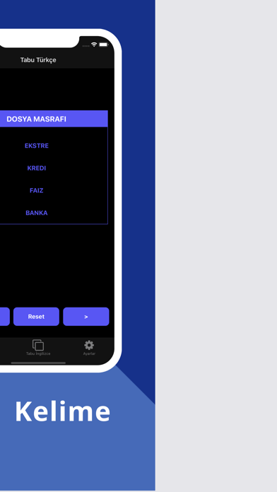 Tabu - Yasaklı Kelime Oyunu Screenshot