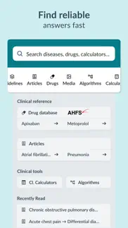 amboss medical knowledge iphone screenshot 2