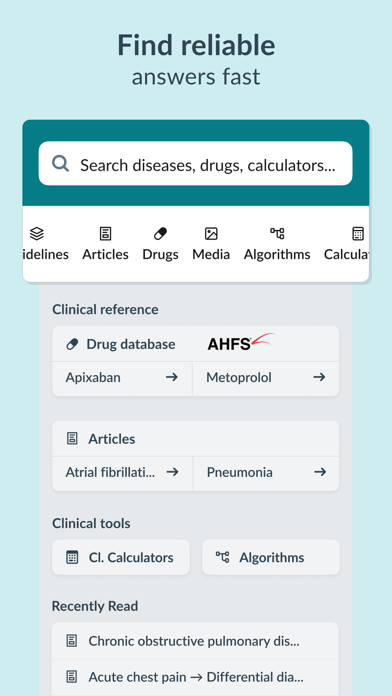 AMBOSS Medical Knowledge screenshot1