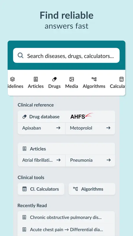AMBOSS Medical Knowledge screenshot 2 of 8
