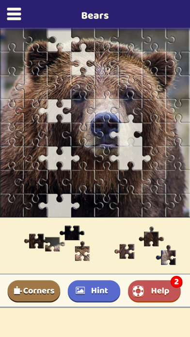 Bear Love Puzzle Screenshot