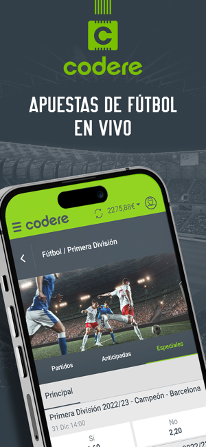 ‎Codere: Apuestas Deportivas ES Screenshot