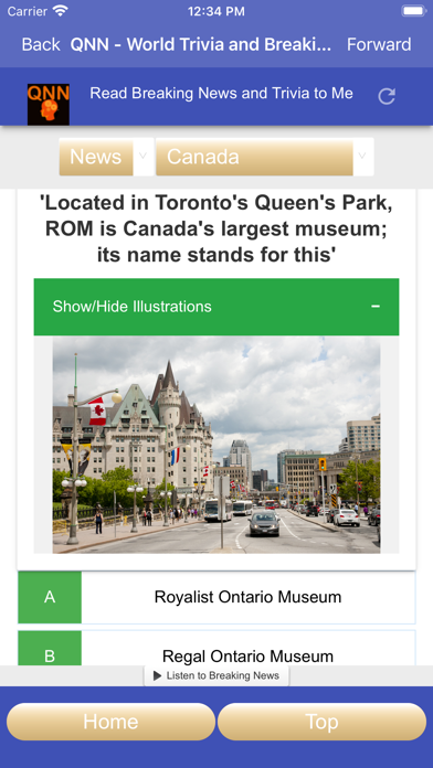 QNN PRO: Breaking News, Trivia Screenshot