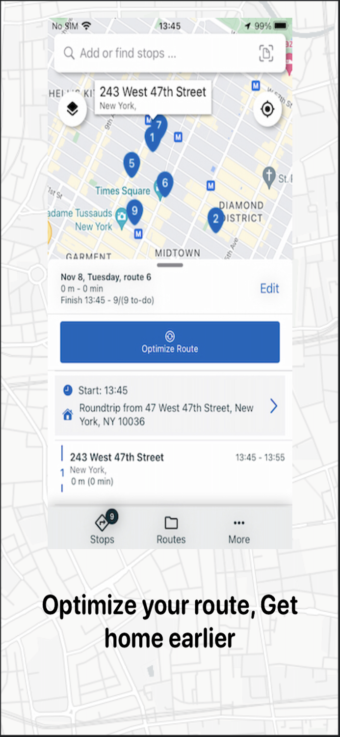 MapoScope Fast Route Planner