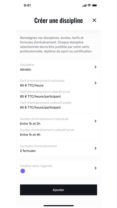 SportyLib Pro – Agenda sportif Screenshot