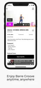 Barre Groove Boston screenshot #4 for iPhone