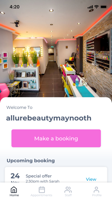 allurebeautymaynooth Screenshot