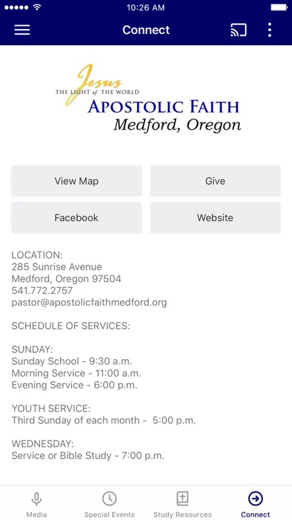 Apostolic Faith Church Medford